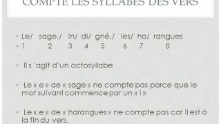 Apprends à compter les syllabes [upl. by Artie]