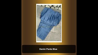 Denim Pants Blue  Modest Collection [upl. by Mattson]