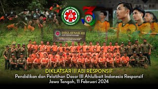 DIKLATSAR III ABI RESPONSIF [upl. by Eusassilem]