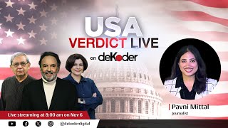 deKoder Reporting Live from New York  Catch USA Verdict Live Updates with Pavni Mittal [upl. by Amehsyt]