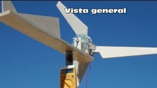 Construcción de un aerogenerador para Secundaría [upl. by Rialc]