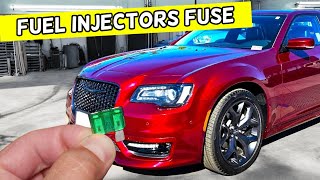 CHRYSLER 300 FUEL INJECTORS FUSE LOCATION REPLACEMENT [upl. by Byers]