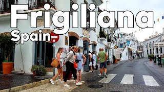 Frigiliana 🇪🇦 Walking Spain Costa del Sol  Malaga Walk  Virtual Tour  Andalucia [upl. by Nairod]