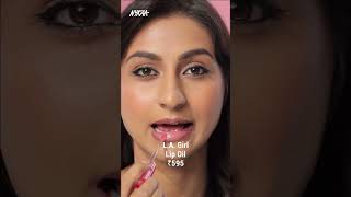 Lip Glosses You Must Try for Perfect Pouty Lips  Lip Makeup Haul  Nykaa Shorts [upl. by Chil]