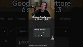 GOOGLE TRADUTTORE È MOLTO STRANO PARTE 3 shorts viral lollolacustre [upl. by Paske833]