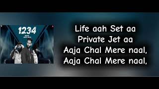 1234  Parmish Verma Chani Nattan  Inderpal Moga  Y Hate EP  Lyrics Video [upl. by Arika]