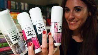 Recensione LOréal Paris Colorista Spray 1Day Color [upl. by Chrystal410]