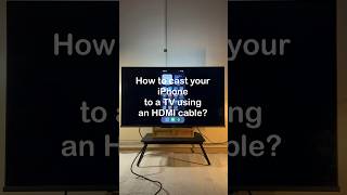 How to cast iPhone to TV using HDMI Cable [upl. by Vere600]