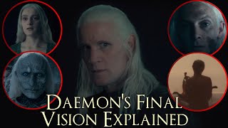 Daemons Final Vision Explained House of the Dragon Season 2 Episode 8 Explained Daemons Vision [upl. by Kaufmann]