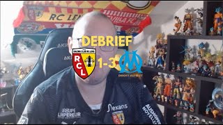 Debrief  RC Lens 13 Olympique de Marseille 12iem journée [upl. by Neira]