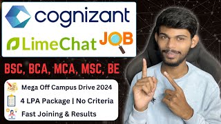 New Cognizant Mega Hiring 2024  Graduate amp Engineer Trainee  All Details [upl. by Grimbal905]