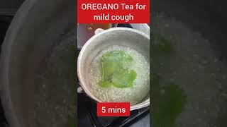 How to prepare natural remedy for mild cough with oregano leaf lemon and honey [upl. by Adnarb]