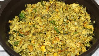 முட்டை பொரியல்  muttai poriyal recipe in tamil  egg poriyal recipe in tamil  egg podimas recipe [upl. by Ailuy]