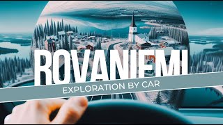 🇫🇮 Driving in Rovaniemi Finland 🚗 [upl. by Peony839]