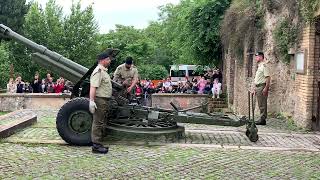 Esplosione del cannone al Gianicolo 20 maggio 2023 ore 1200 [upl. by Brose291]