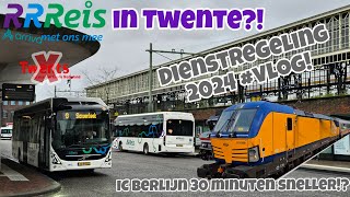 RRReis in TWENTE  IC Berlijn 30 minuten SNELLER  Dienstregeling 2024 VLOG [upl. by Nomaj50]