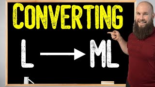 How To Convert Liters To Milliliters  L to ml [upl. by Palila]