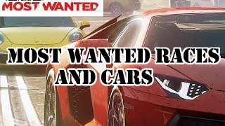 Need For Speed Most Wanted  All Most Wanted Races and Cars NFS001  TBone105 [upl. by Rases869]