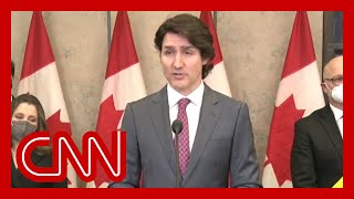 Trudeau invokes rare emergencies act to stop protests [upl. by Iveel917]