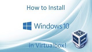 Windows 10  Installation in Virtualbox 2017 [upl. by Maleeny360]