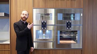 PIRCH︱Explore Gaggenau Wall Ovens Expresso System and Vacuum Drawer [upl. by Hgieleak]