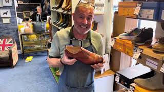 September Clearance Lines by Cheaney Barker amp Chatham  Trickers Bourton Shoes In For Sole Repair [upl. by Odlanra]