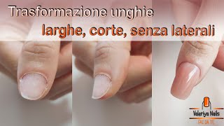 Ricostruzione unghie LARGHE  Come posizionare la cartina [upl. by Ettezel49]