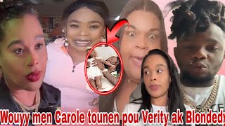 Wouy Manzè Carole tounen pou Blondedy dosye VerityCarole back dédouble yo atake manmanl ak pitit li [upl. by Anayra482]