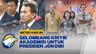 Gelombang Kritik Akademisi Untuk Presiden Jokowi [upl. by Angelo]