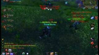 Lvl 59 death knight pvp [upl. by Dnomyar]