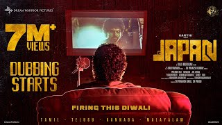 Voice of JAPAN  Dubbing Starts  Karthi Anu Emmanuel Sunil  GV Prakash  Raju Murugan [upl. by Leuas]