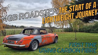 MGB Lightweight Carbon Fibre Boot Lid and Other Weight Orientated Modifications [upl. by Artaed]