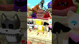 CHOOSE YOUR FAVORITE POU BOUS REVENGE SONIC TAPES FAMILY ROBLOX SMILEYS STYLIZED IN GARRYS MOD [upl. by Droc]