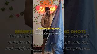 How to wear dhotiBengali kochno dhoti 🇮🇳✨️viral dhoti shortvideos [upl. by Nazus]