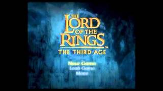 Lord Of The Rings The Third Age  Main Menu  Title Theme [upl. by Kwarteng]