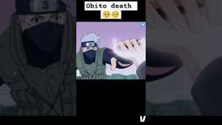 Obito death 😢😢 youtubeshorts short viralvideo [upl. by Ayenat]