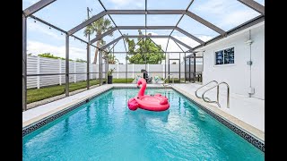 Luxury Lake Park Pool Vacation Home in Naples FL [upl. by Inahpit]