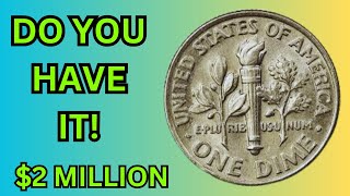 TOP 7 MOST EXPENSIVE AND SUPER RARE ROOSEVELT DIMES DIME WORTH MONEY IN CIRCULATION [upl. by Aviva]