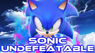 Sonic  Undefeatable With Lyrics [upl. by Kaye]