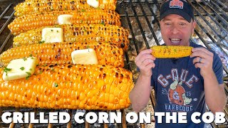 The BEST way to GRILL CORN on the COB  BBQ Butter  PK Grill 2021 [upl. by Murrah]