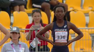 100m U17 Women Semifinal 2 [upl. by Broeker]