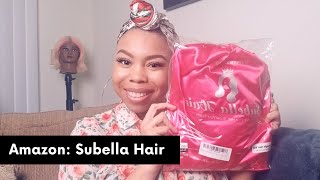 SUBELLA LACE WIG HAIR REVIEWUnboxing [upl. by Ruy]