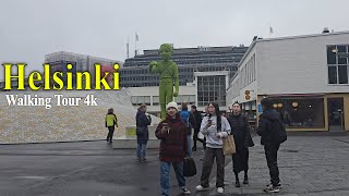 Evening walk in the center of Helsinki travel shopping foryou [upl. by Llenrev]