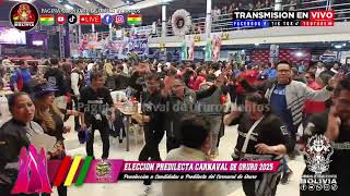 ELECCION PREDILECTA CARNAVAL DE ORURO 2025  PRIMERA FASE PRE ELECCION DE LAS 12 FINALISTAS [upl. by Figueroa]