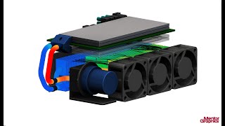 易富迪科技 EFD Corp 如何輸出 Flotherm XT 計算結果至 Paraview 及 Blender [upl. by Meluhs]