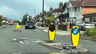 South Yardley Driving Test Route 7  South Yardley Birmingham England [upl. by Heath]