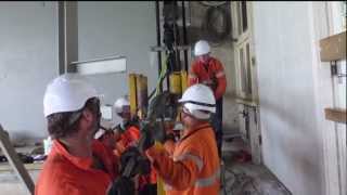 Cables installed on Auckland Harbour Bridge [upl. by Moise]