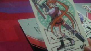 ARR  Negima Pactio Cards 200th Chapter Set Replica Review [upl. by Garbers]