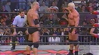 Scott Steiner wBuff Bagwell nWo Wolfpac Elite vs Bill Goldberg WCW  ENTRANCES [upl. by Esya163]