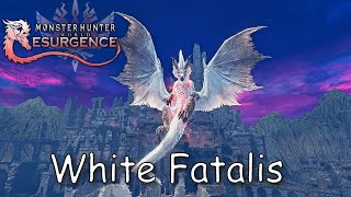 Daily Hunt until Wilds come out  White Fatalis  LS  MHW 51 [upl. by Arikahc]